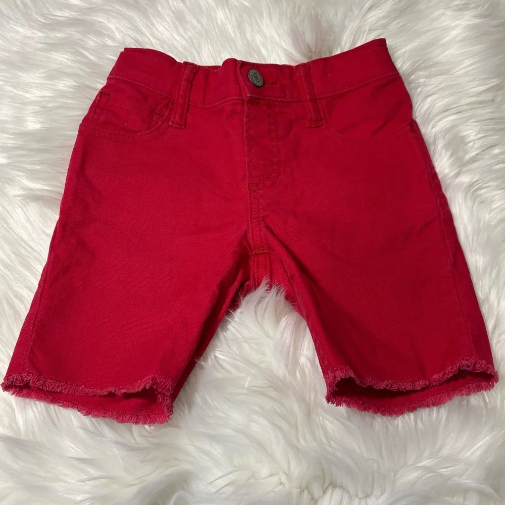 GAP Denim Youth Boy Size 5 Raw Hem Shorts